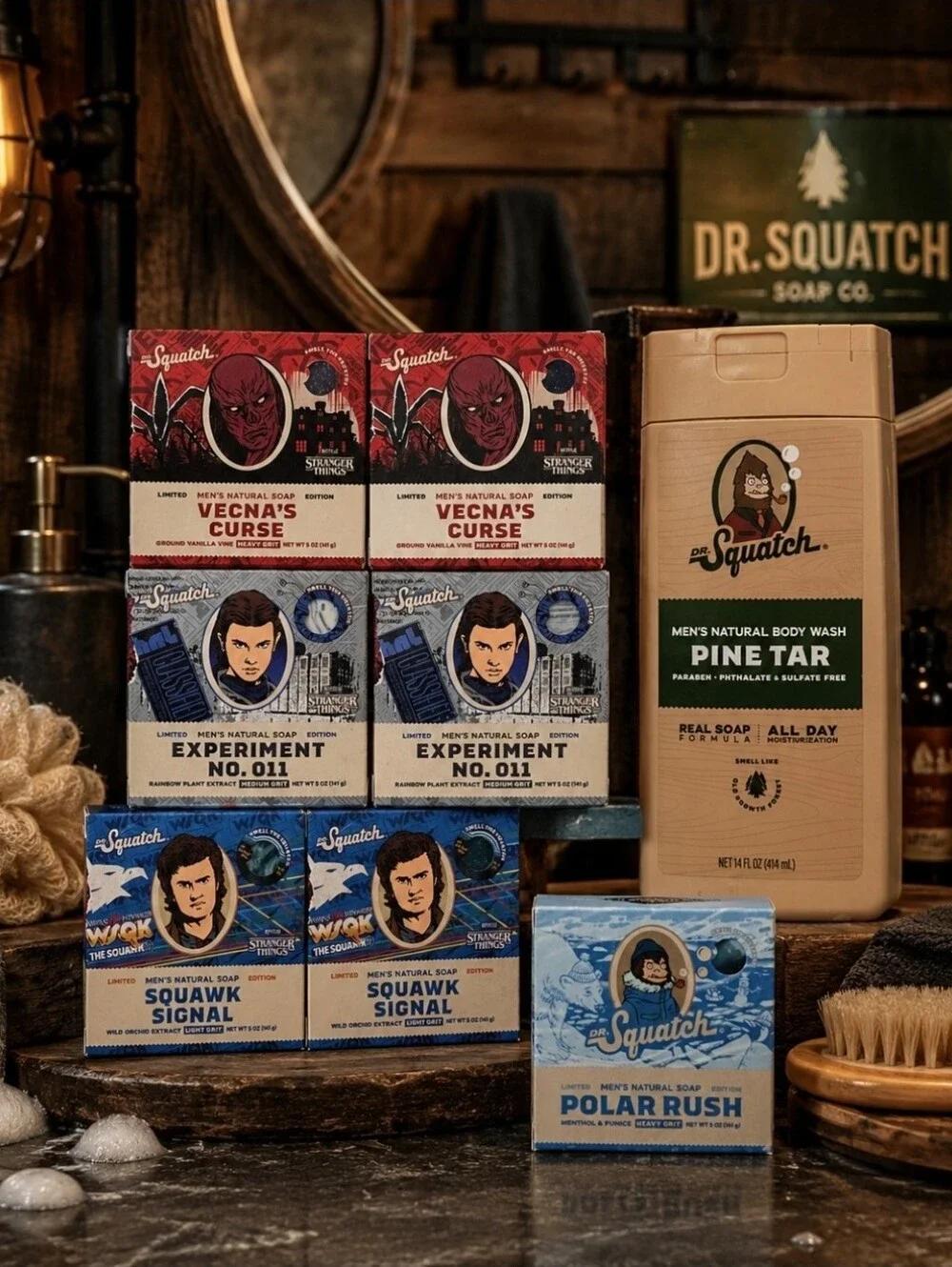 DR. Squatch Soap And Body Wash Bundle